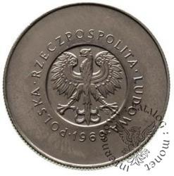 10 złotych - dwudziesta piąta rocznica PRL duże litery